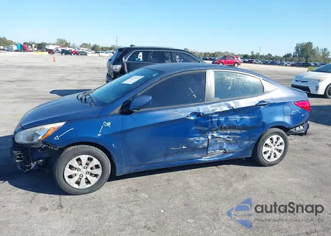 2016 Hyundai Accent Se из США, поврежденный, VIN KMHCT4AE9GU051243